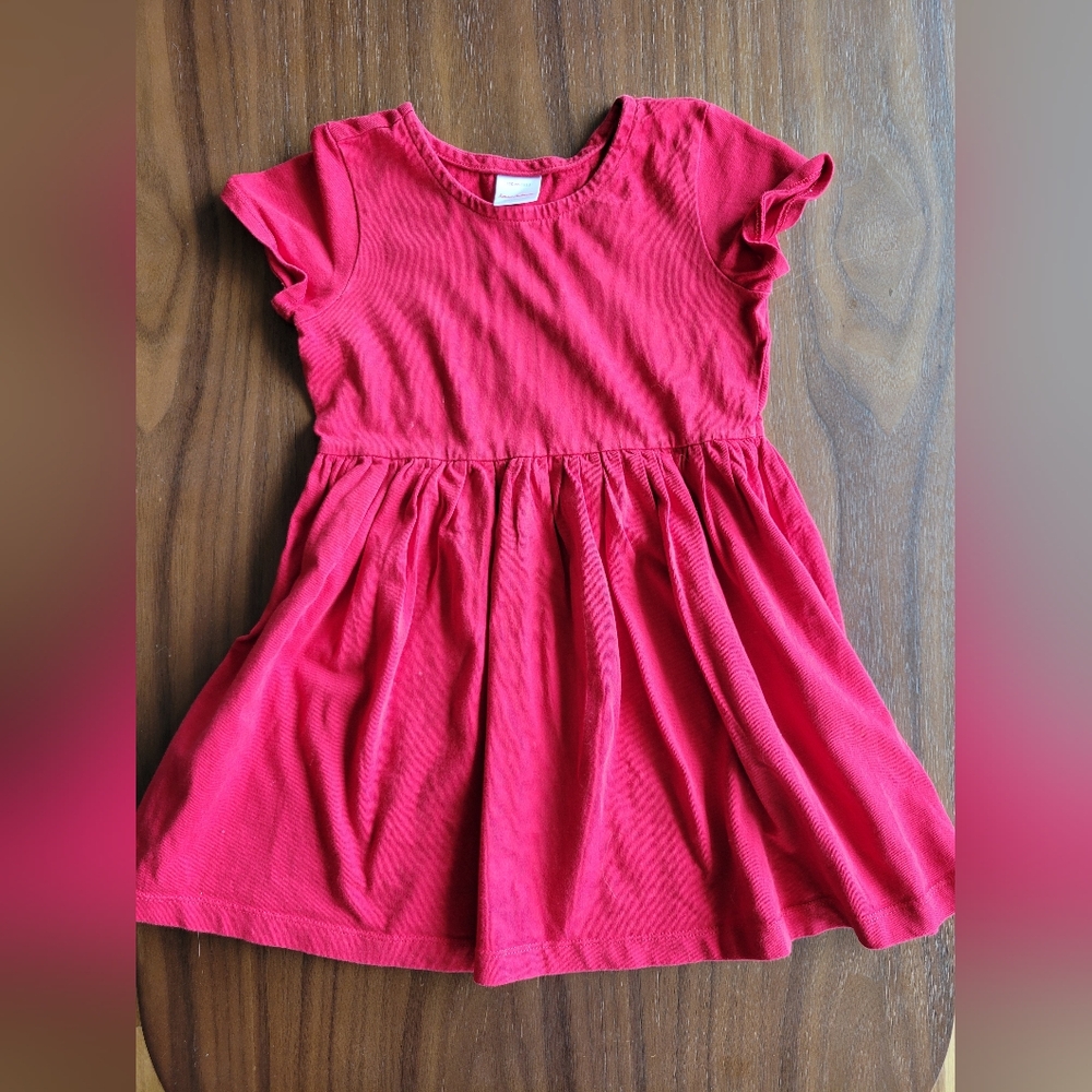 Hanna Andersson Basic Red Dress